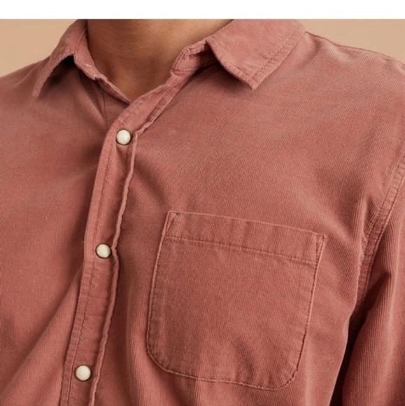 MARINE layer LS lightweight snap card shirt - Picture 2 of 7